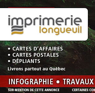 Logo d’imprimerie, infographie et conception de cartes d'affaires à Chambly