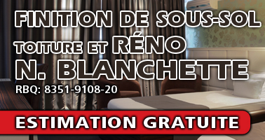 logo del'entreprise de tirage de joints à Longueuil et finition de sous-sol la rive-sud
