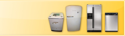 Entête d'électroménager usagé reconditionné